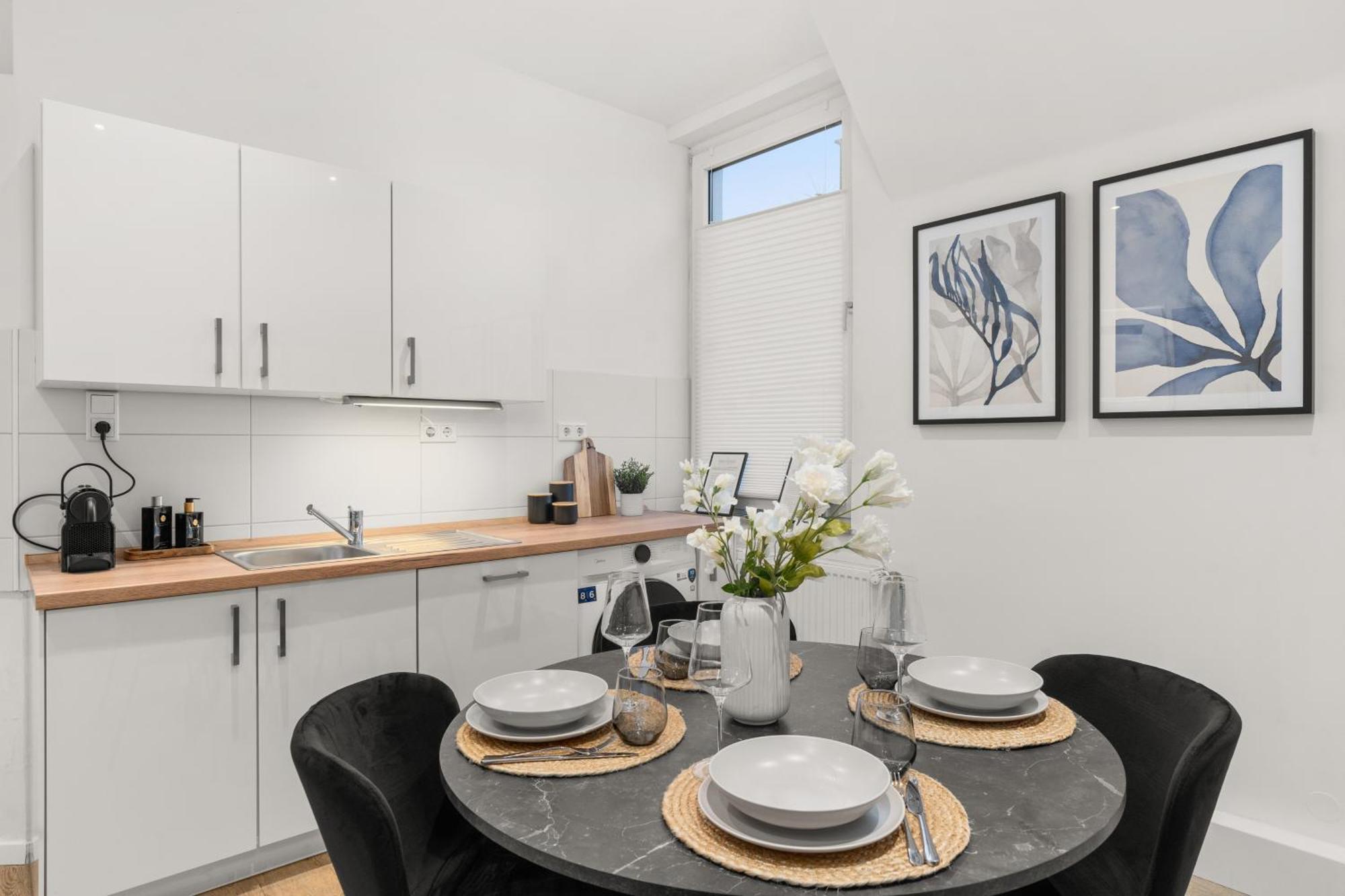 Shiny Homes - Elegant City Apartments 比勒费尔德 外观 照片